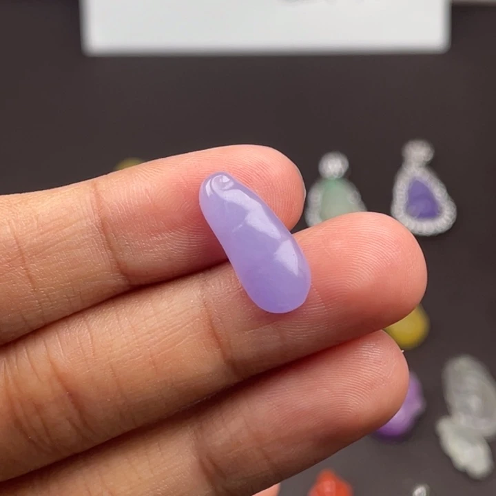 安***心翡翠未镶嵌颈饰吊坠