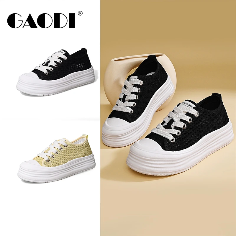 GAODI/高蒂透气圆头新款时尚休闲鞋韩版时尚休闲女鞋53371-603