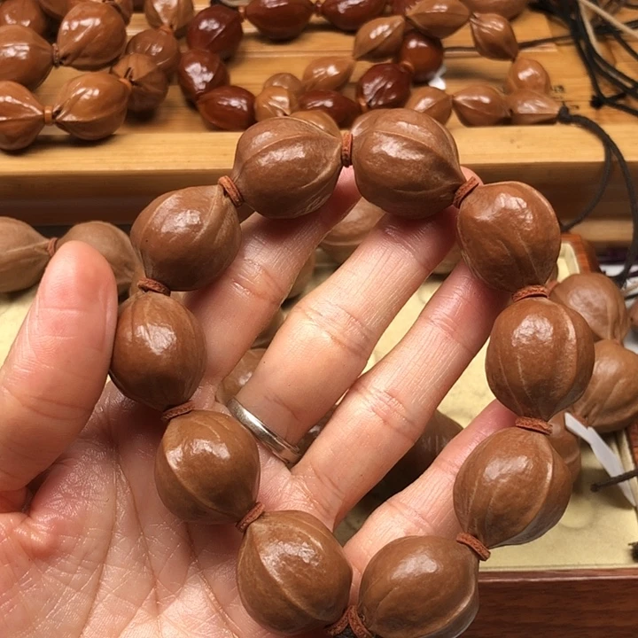 石***开橄榄核手串梅林铁核19 X23去霜不退不换