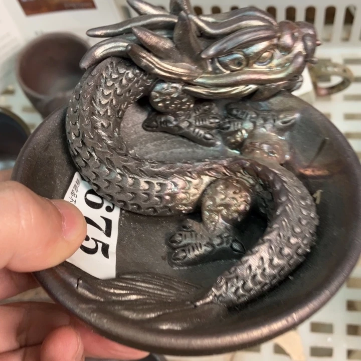 柴烧茶具宝瓶大放漏