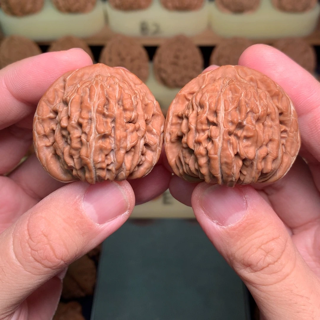 吊坠文玩核桃42三角桩平谷四座楼全品