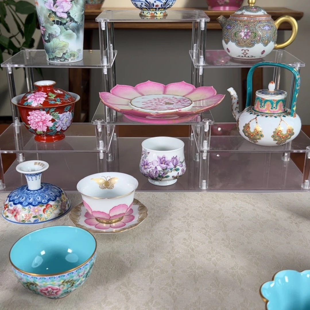 花纯手工手绘 高端茶器
