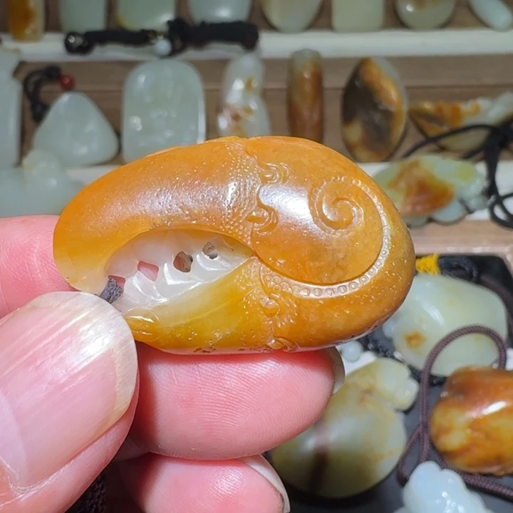 吊坠(不含链)未镶嵌和田玉