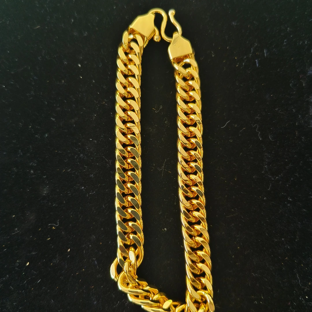 手工骨感连环手链0024