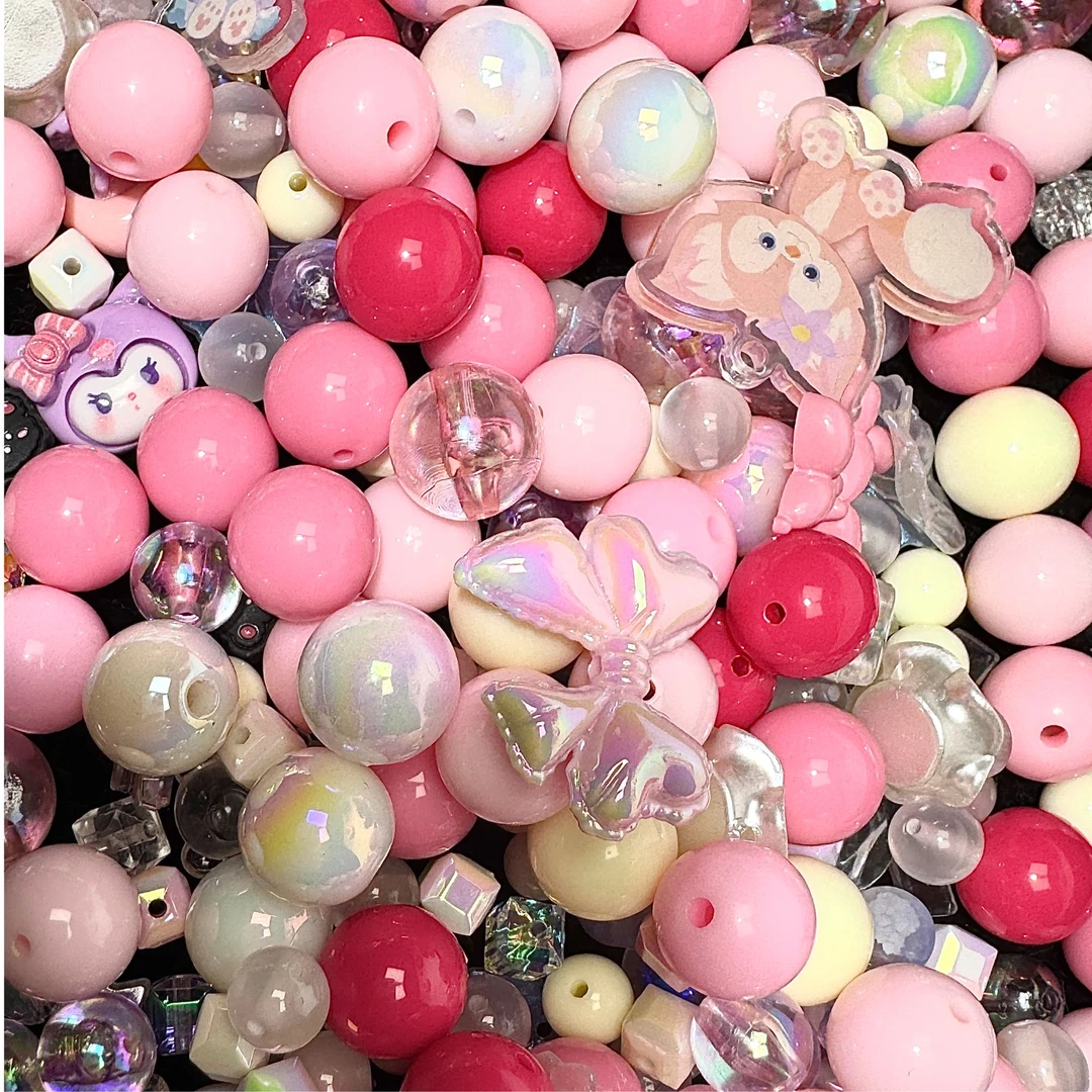 串珠推推乐DIY粉色福利款