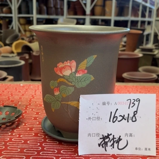 紫砂花盆?****紫紫砂盆