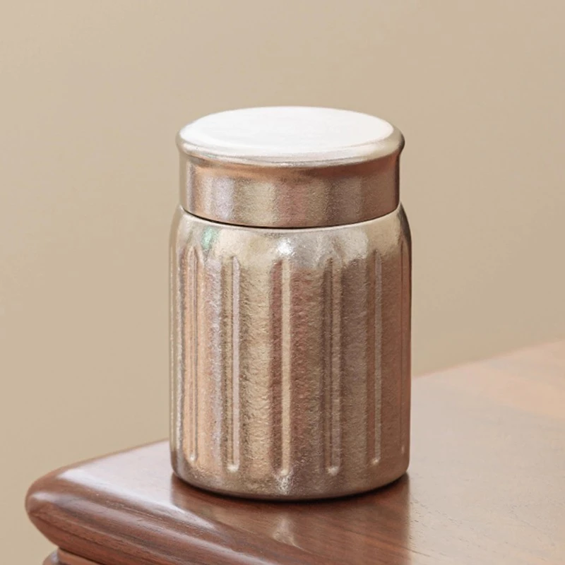 【钛宝专属】态极纯钛茶叶罐260ml  随身便携