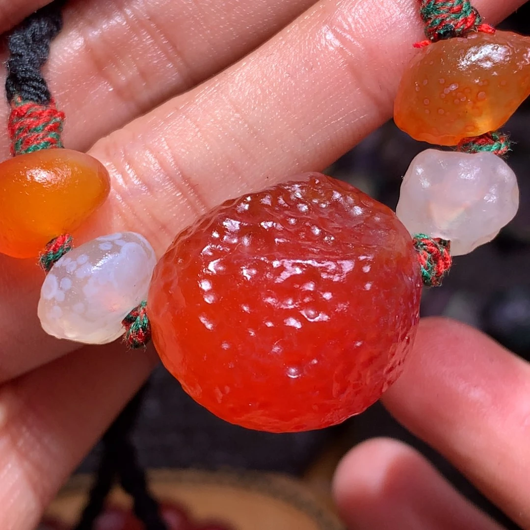 未镶嵌玛瑙/玉髓珠宝半成品