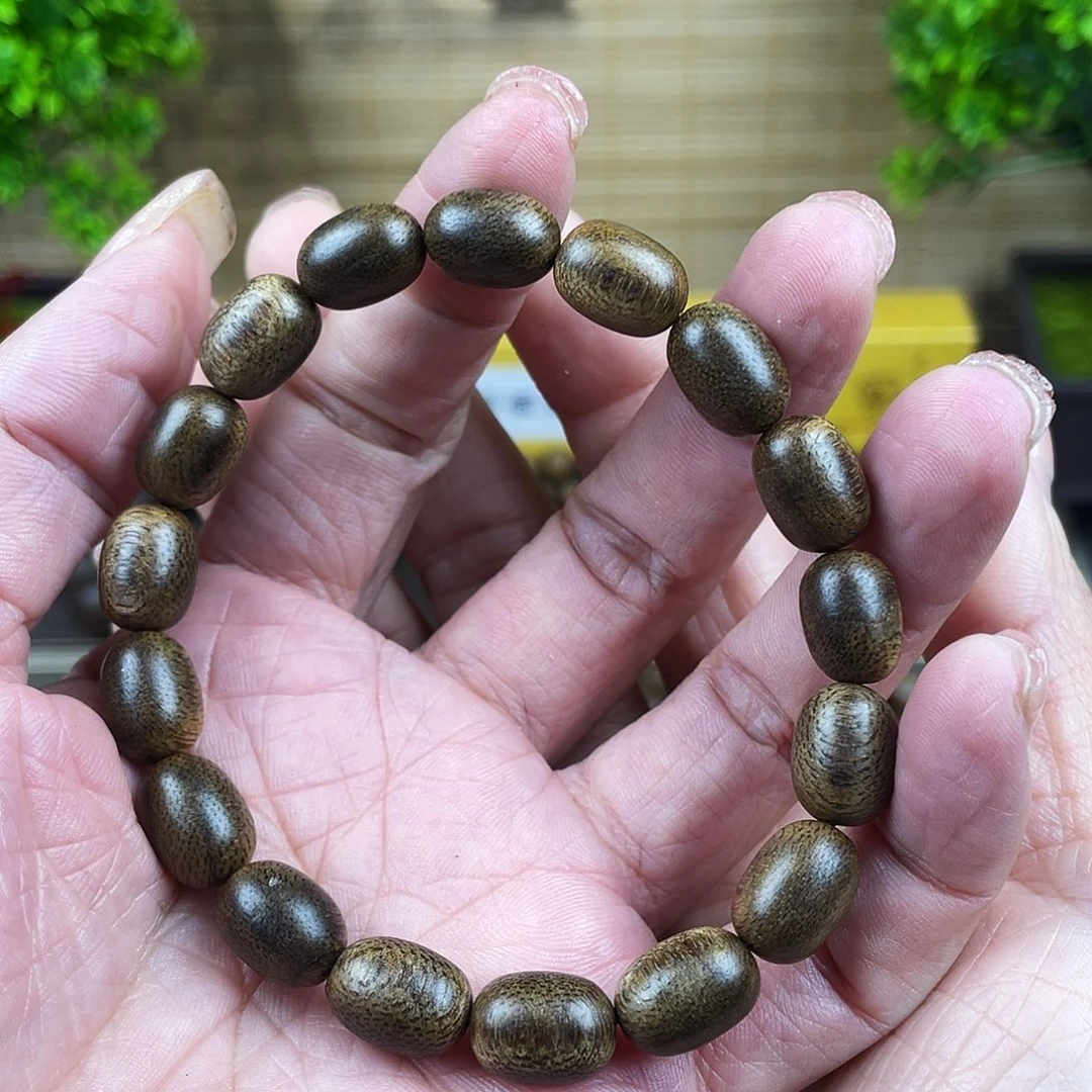 沉香手串越南芽庄白奇留疤