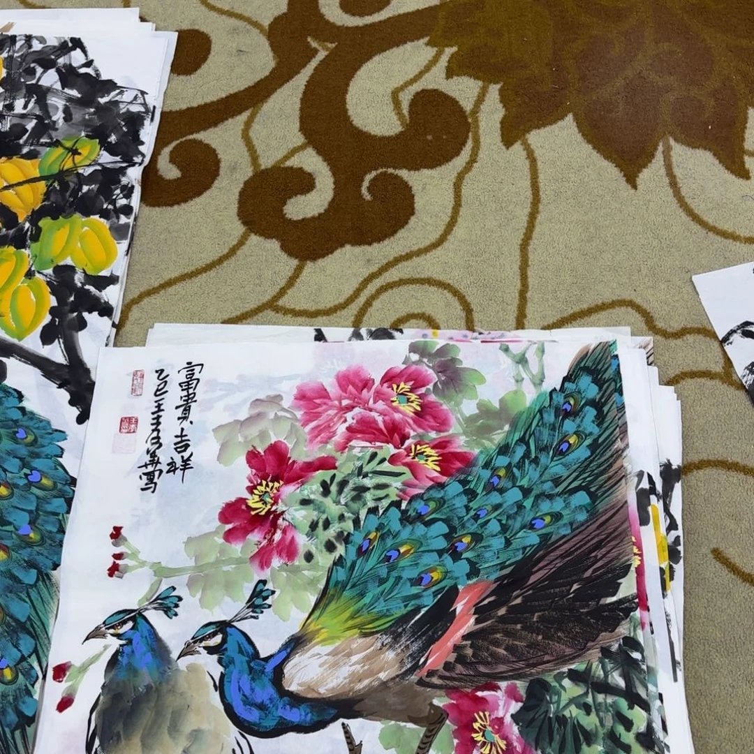 国画王孝华李欣主播