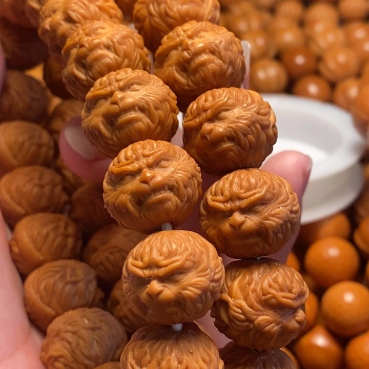 【闪购商品】猴头核桃手串5***1悟空