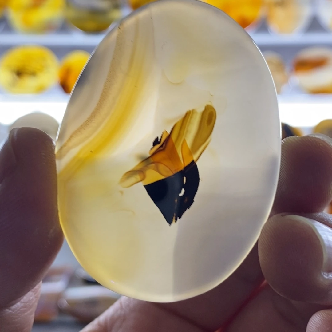 玛瑙/玉髓合金颈饰