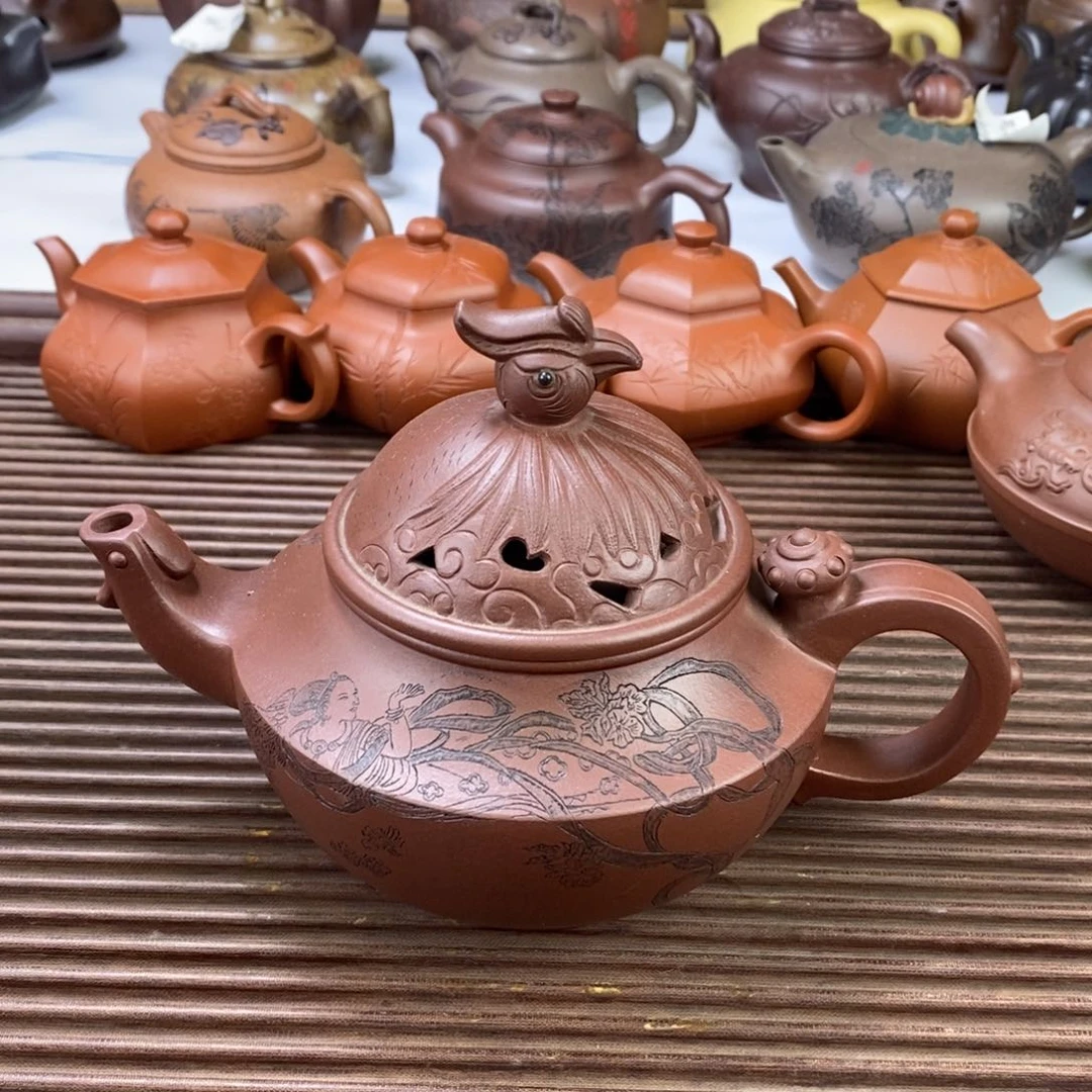 茶壶紫泥白1 凤舞九天