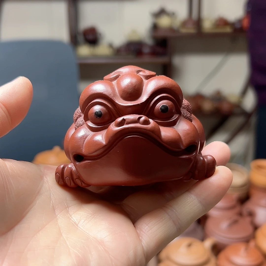 朱泥茶宠小茶虫小茶虫