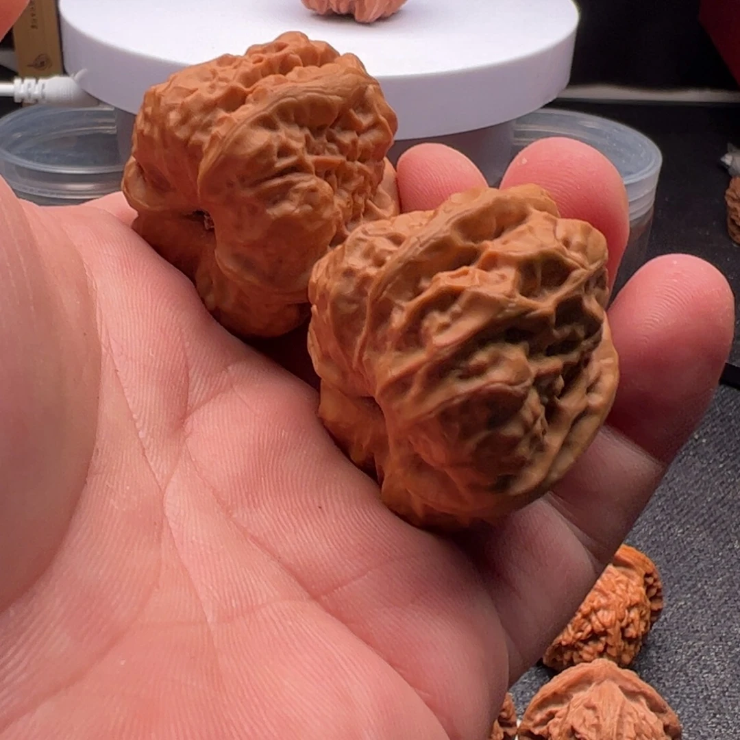 老***鹅文玩核桃吊坠38蛤蟆头