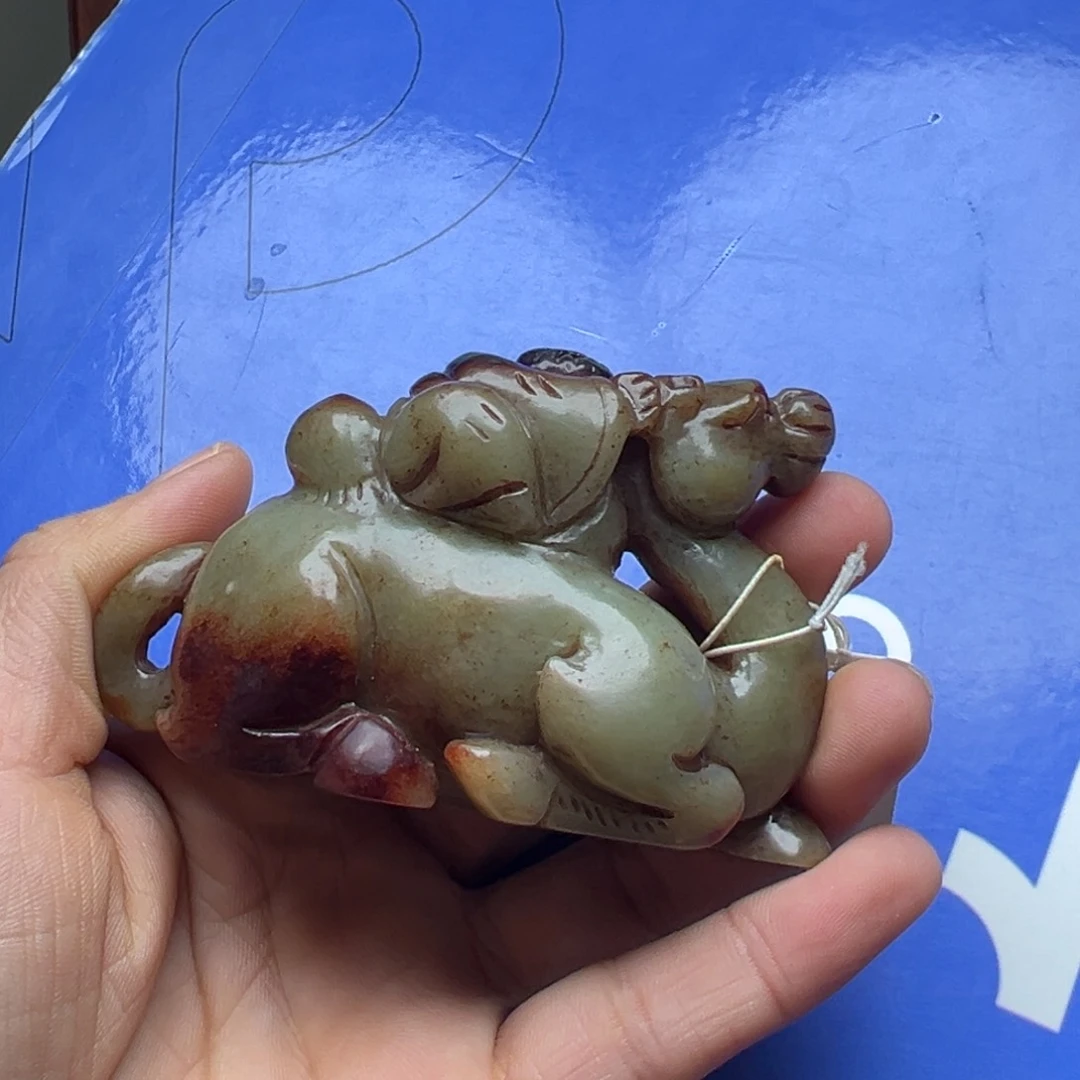 和田玉把件未镶嵌