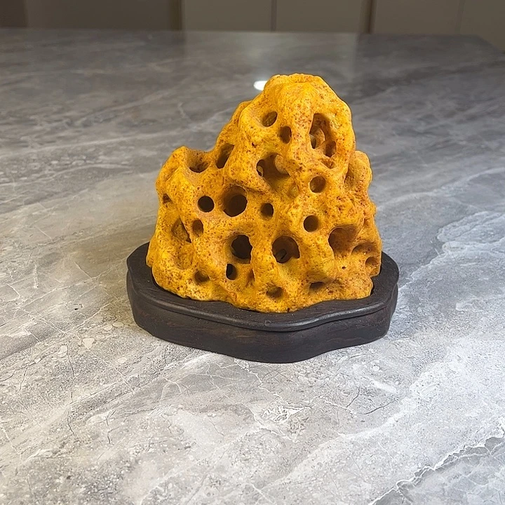 乾***临奇石茶宠鱼缸文房摆件