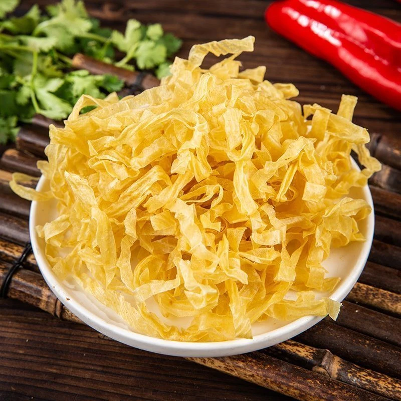 无盐粒干货豆丝干豆皮豆制品蛋白腐竹豆腐皮火锅麻辣烫凉拌菜批发