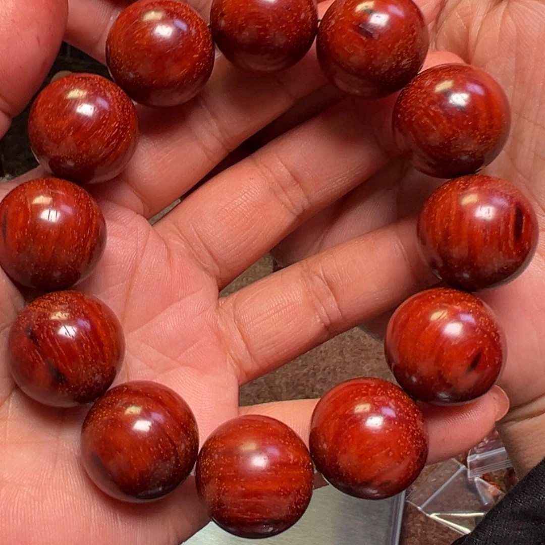 檀香紫檀（小叶紫檀）手串2.0拆料