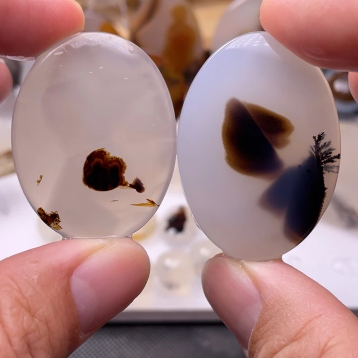 玛瑙/玉髓未镶嵌吊坠(不含链)