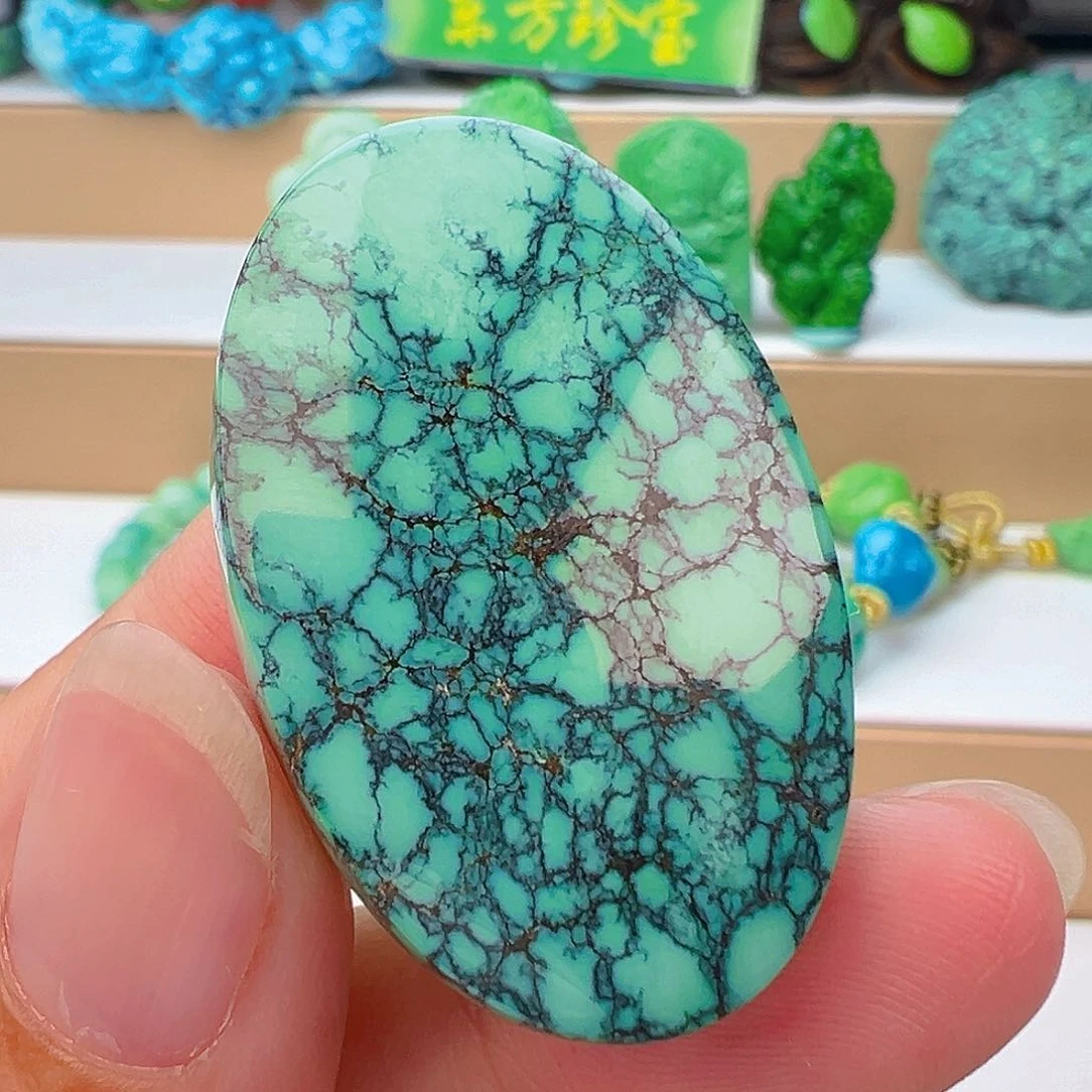 未镶嵌绿松石项链
