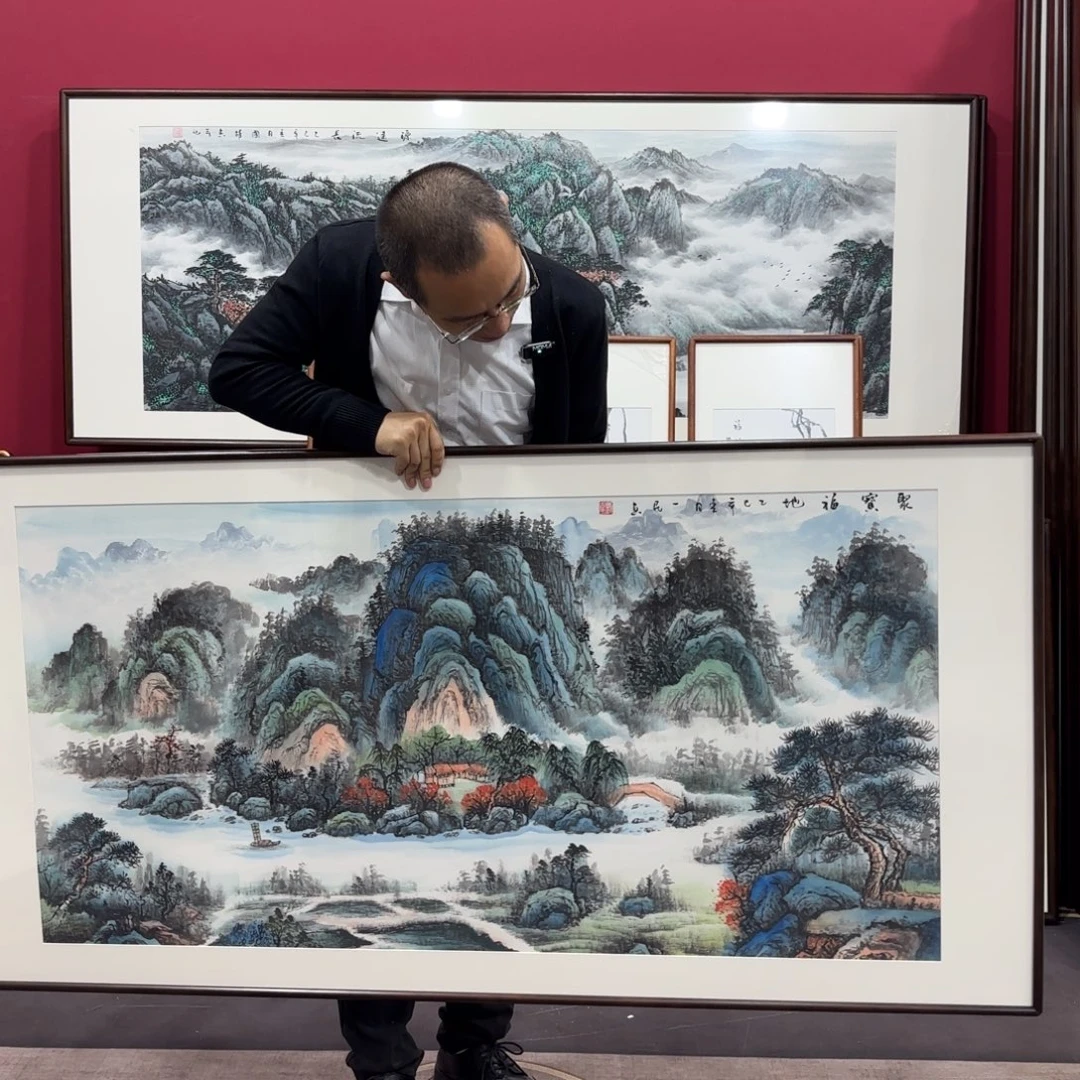 国画手绘作品160/80