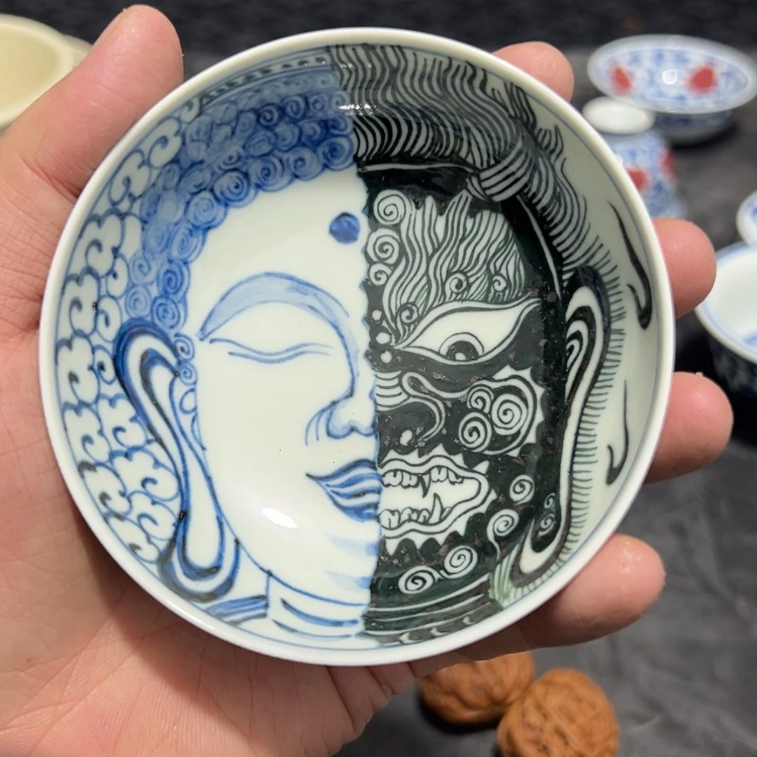 摆件陶景德镇手工手绘陶瓷