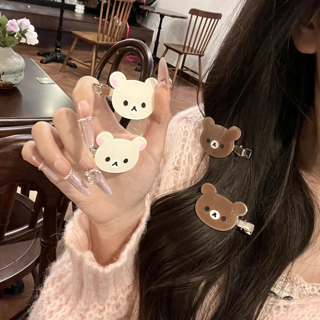 角落生物轻松熊宝贝刘海发夹少女心学生发夹刘海夹甜美
