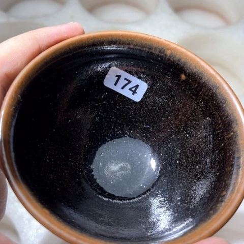 茶盏原矿原釉柴烧建盏