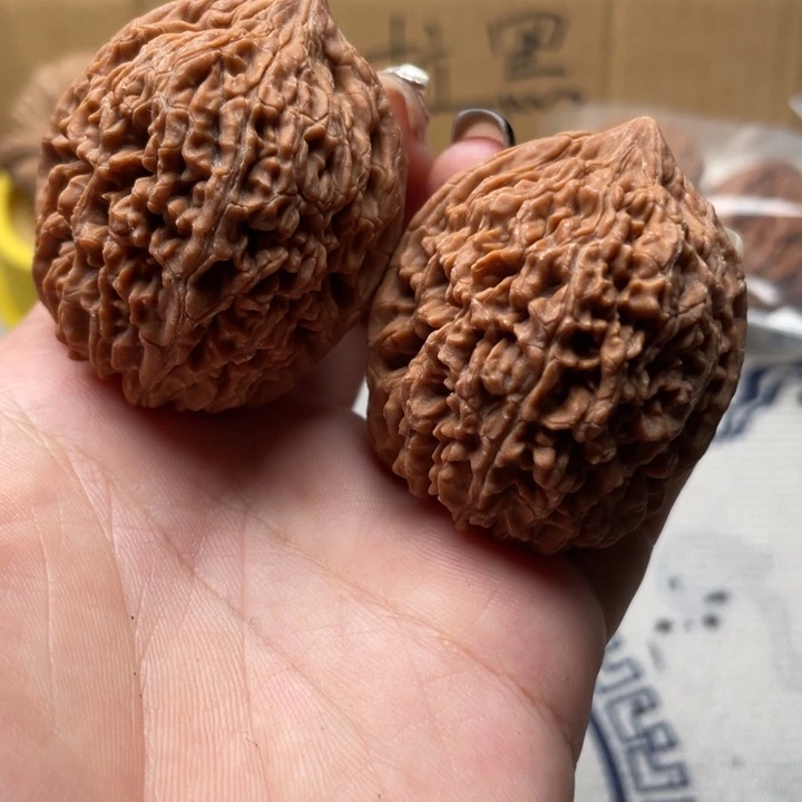 永***弟把件文玩核桃大蒜头38