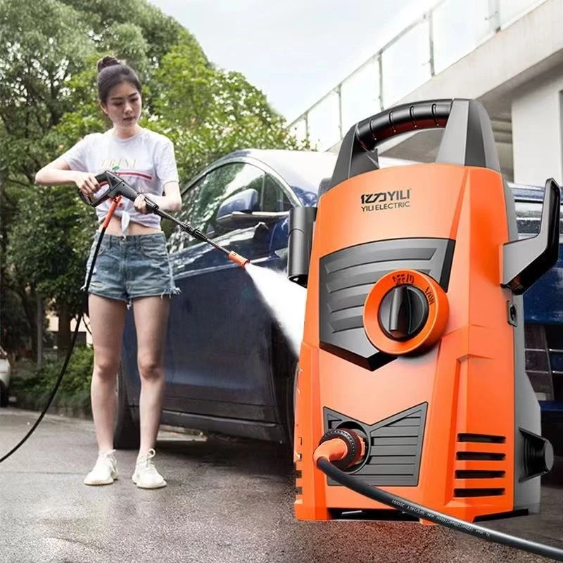 亿力220V高压机器全自动清洗机农用灌溉鱼池抽水泵户外抽水