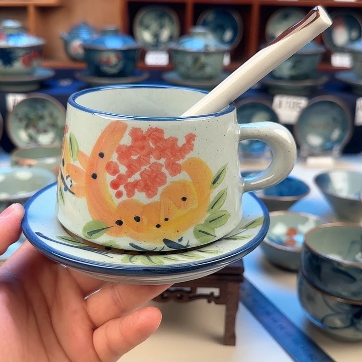 景德镇陶瓷陶瓷杯茶具