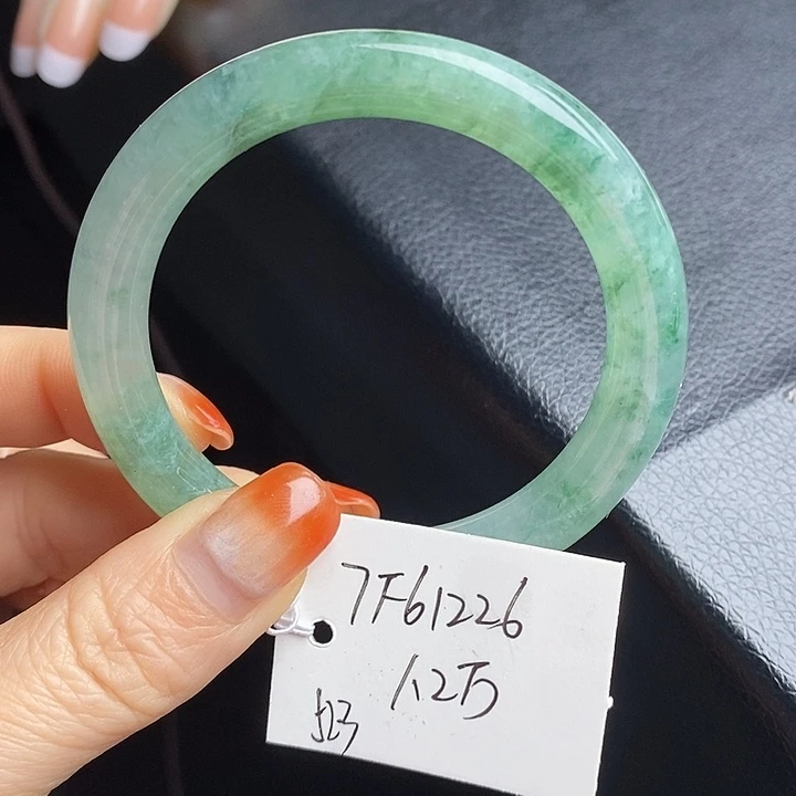 未镶嵌手镯翡翠52+圆条85