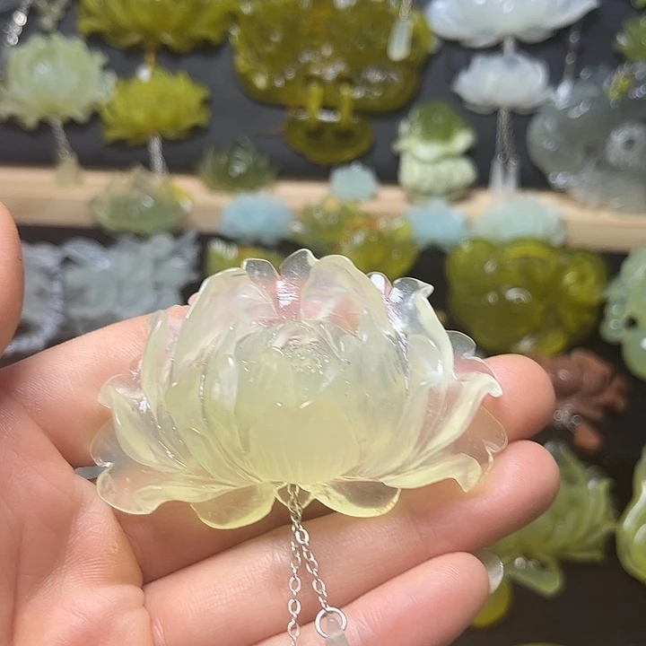 忆***^未镶嵌蛇纹石玉发饰