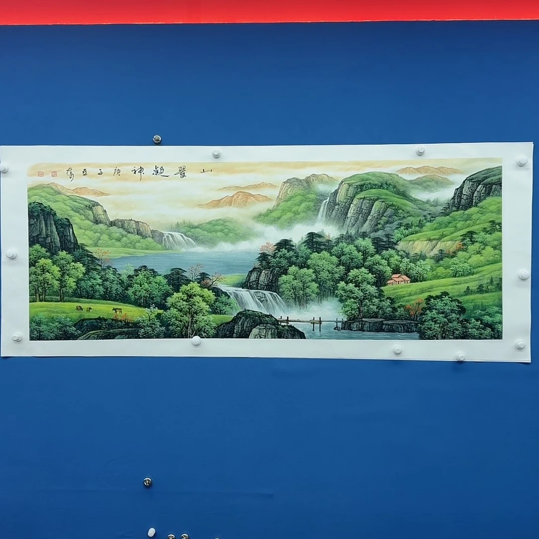 国画多次参加国内外大型