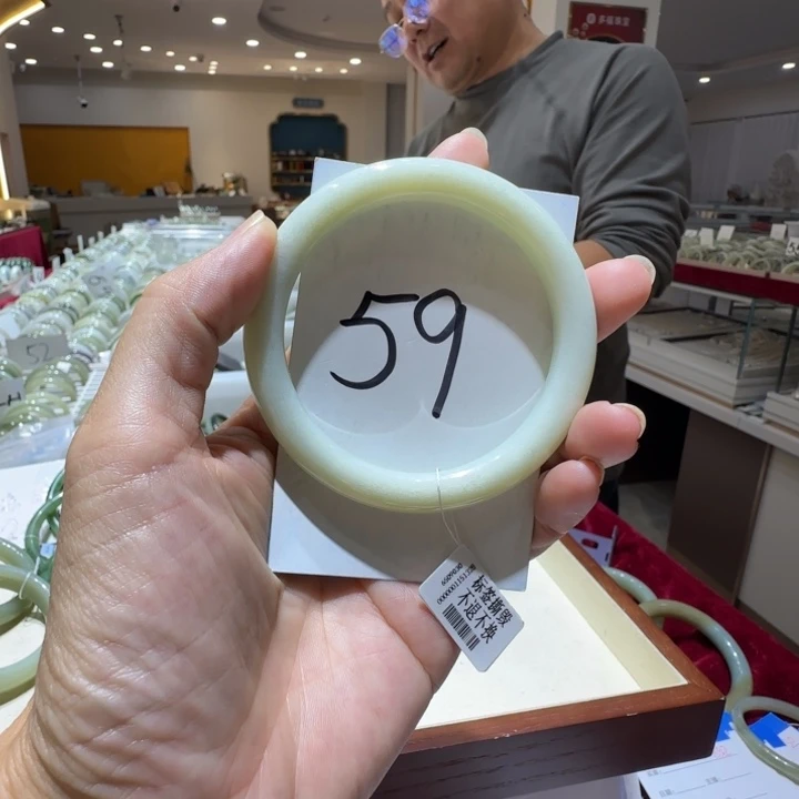 和田玉未镶嵌手镯852