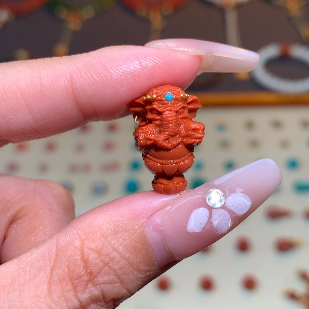 南红玛瑙未镶嵌颈饰