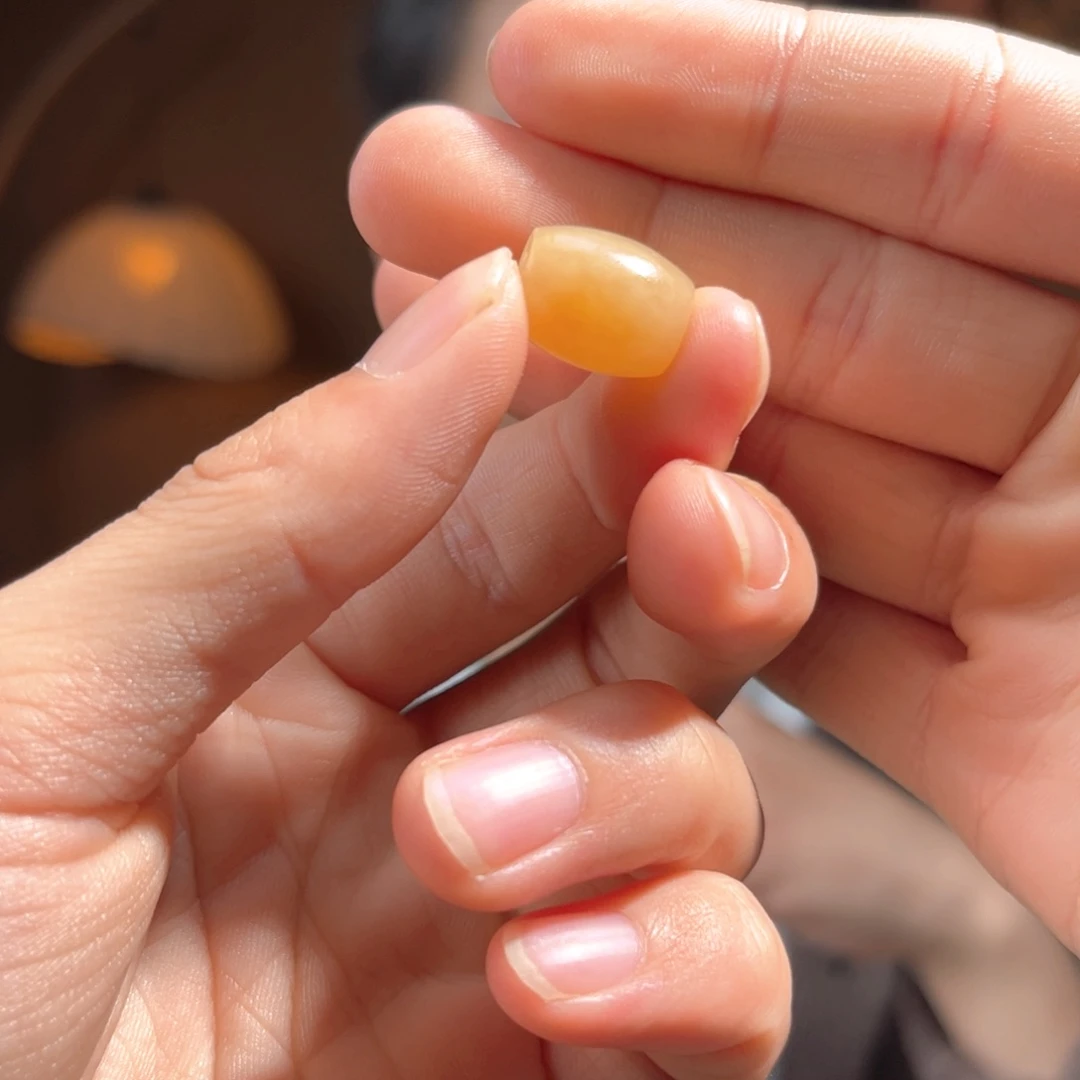 吊坠(不含链)未镶嵌和田玉糖玉桶珠路路通88