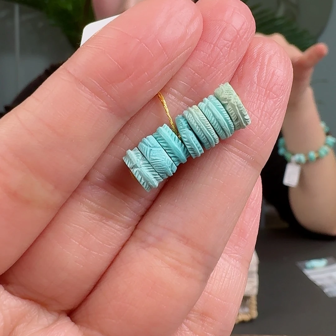 绿松石珠宝奇石未镶嵌