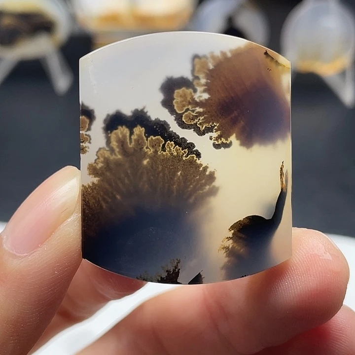 玛瑙/玉髓合金颈饰