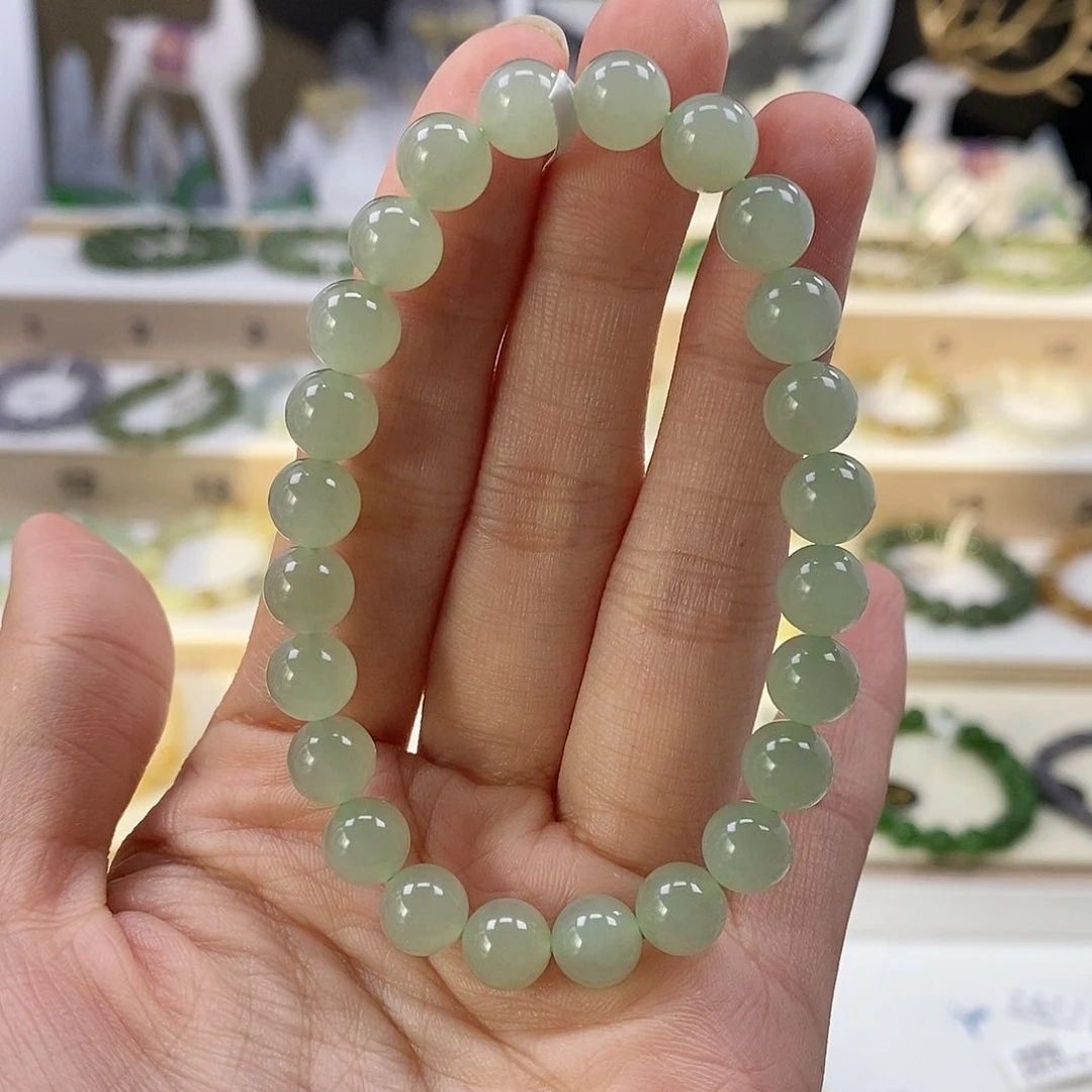 未镶嵌手串和田玉微***泪