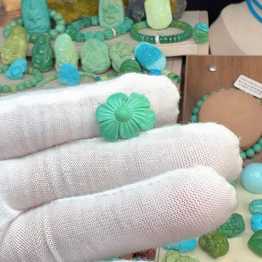 绿松石未镶嵌主播夏