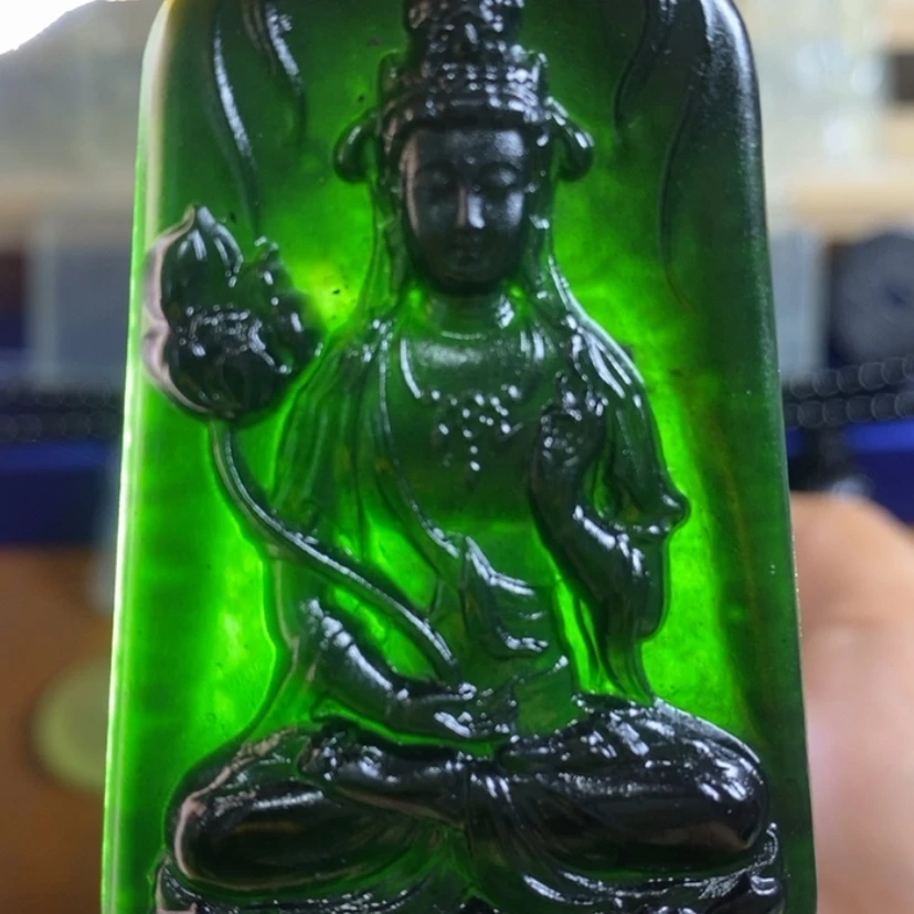 【闪购商品】蛇纹石玉未镶嵌颈饰