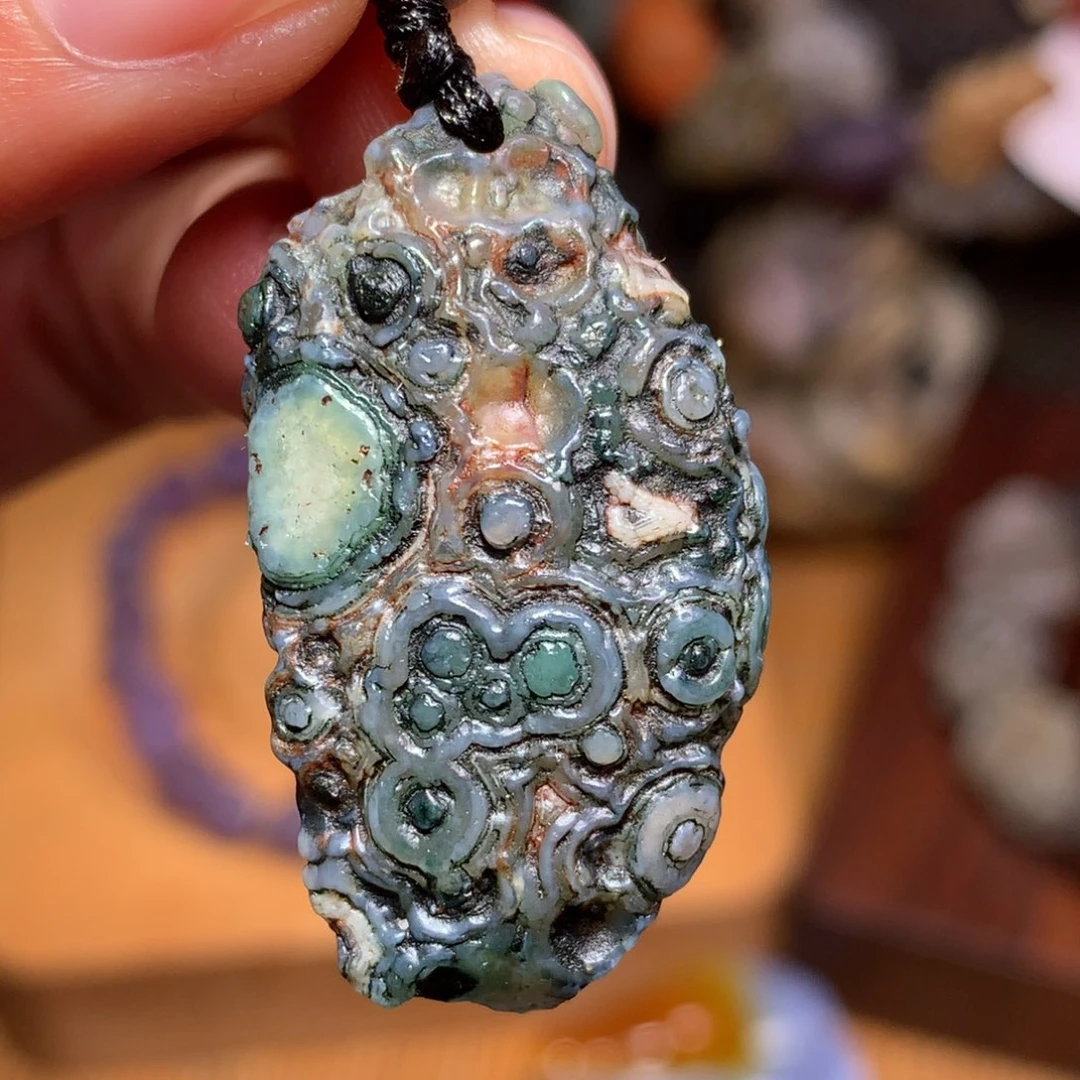 未镶嵌玛瑙/玉髓珠宝半成品