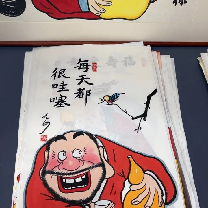 国画禅意画纯手绘作品