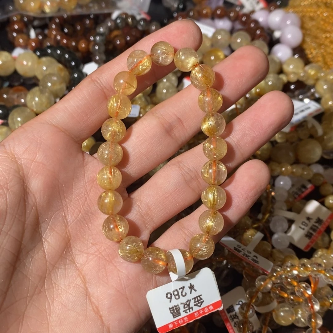 水晶手链未镶嵌振****耳我