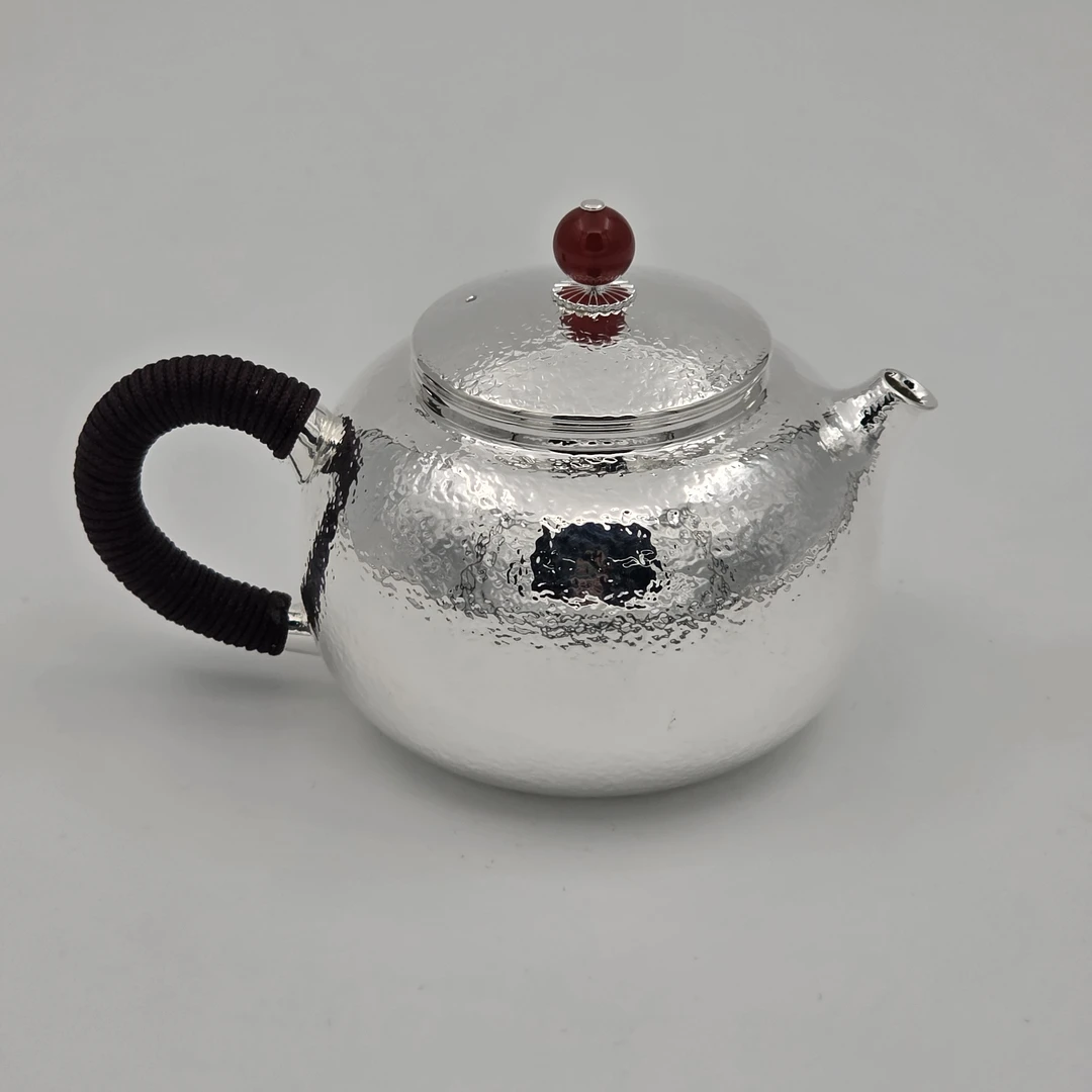 手工锤纹西施泡茶壶