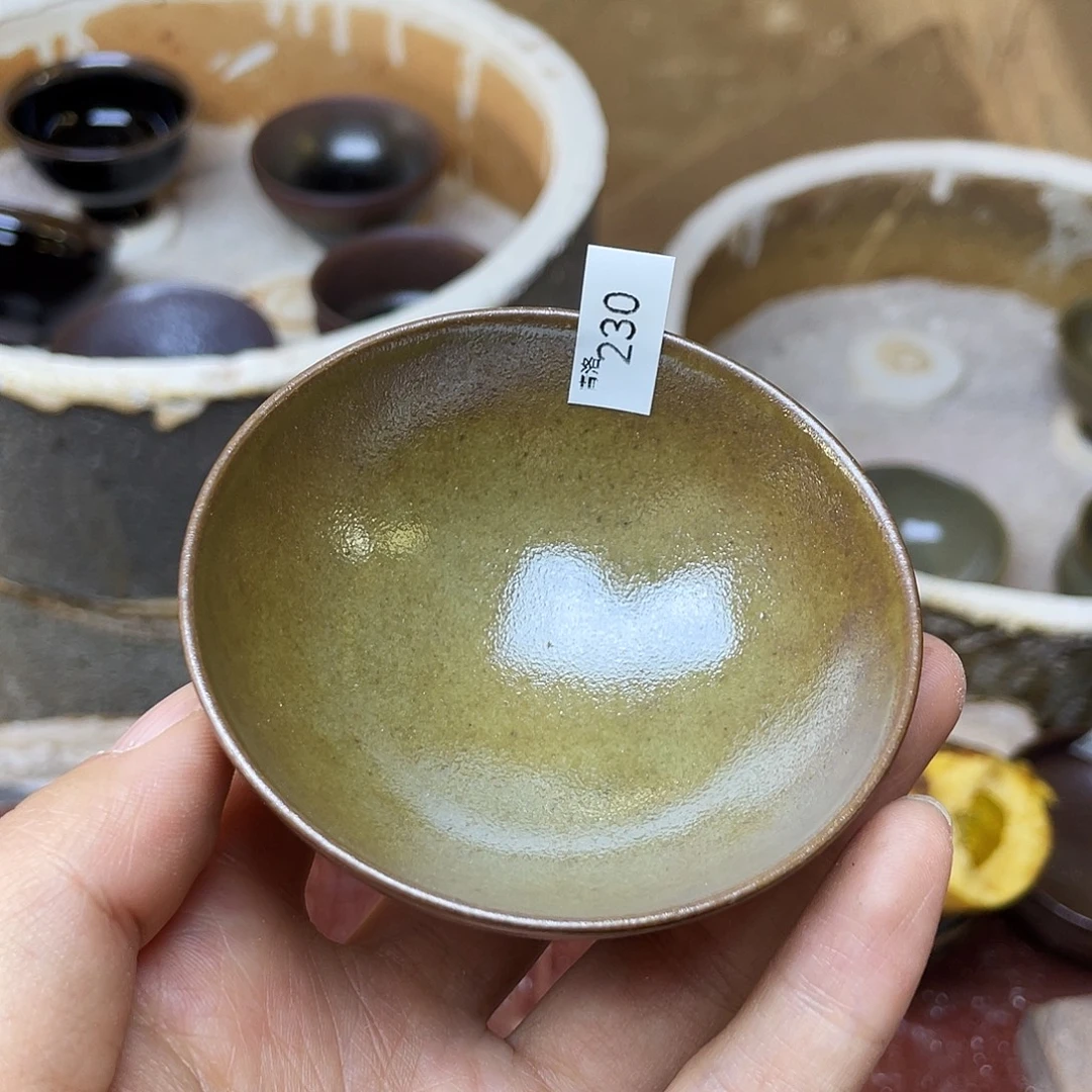 茶盏230 福临号建盏柴烧微瑕