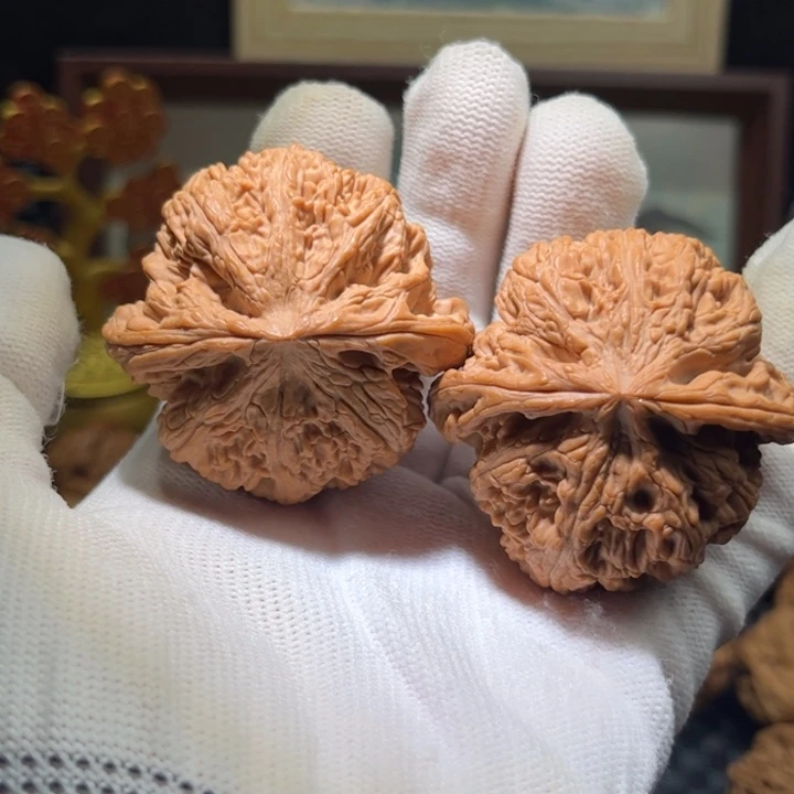 闲***适吊坠文玩核桃粗筋49