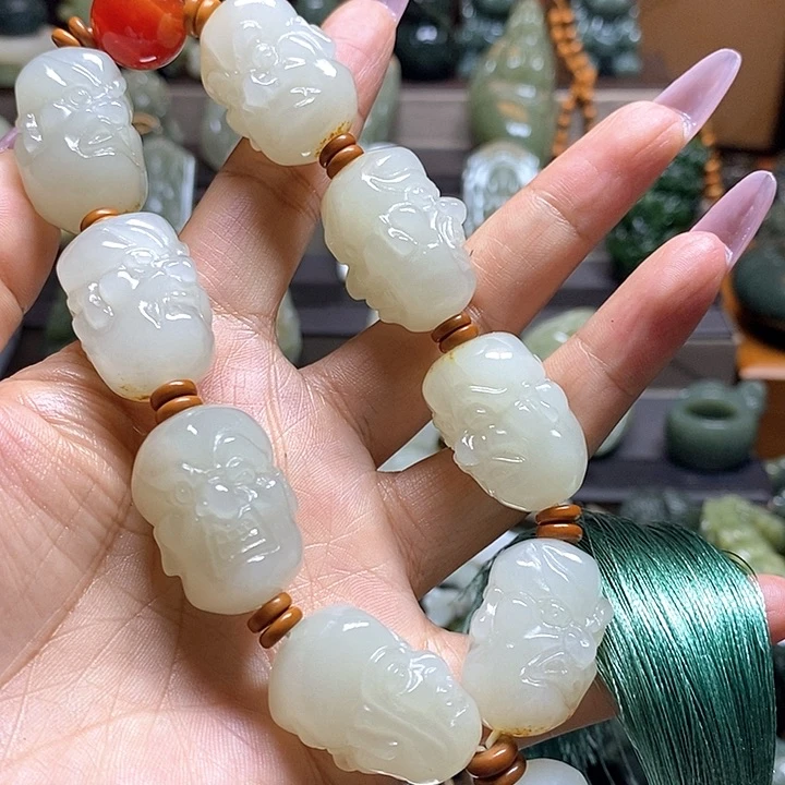 手串未镶嵌和田玉